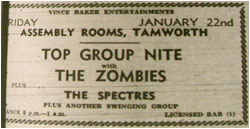 The Zombies, The Spectres, The Nemo 4