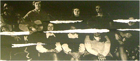 Caption: The students pictured are Stuart Randle, Stephen Varley, Carol Wale, Ruth Hadley, Susan Bailey, Vivienne Bates and John Dix, who were inspired to combine their musical talents by music tutor, Mrs. Mary Davis.