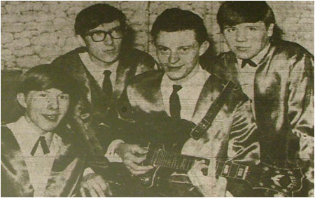 The Blackouts as featured in the Tamworth Herald - 05/06/64