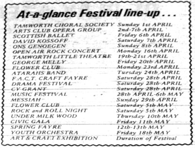 Tamworth Spring Festival - April 1978