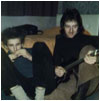 Vince Watts (Guitar) and Sam Norchi (Bass) in Vince's bedroom.